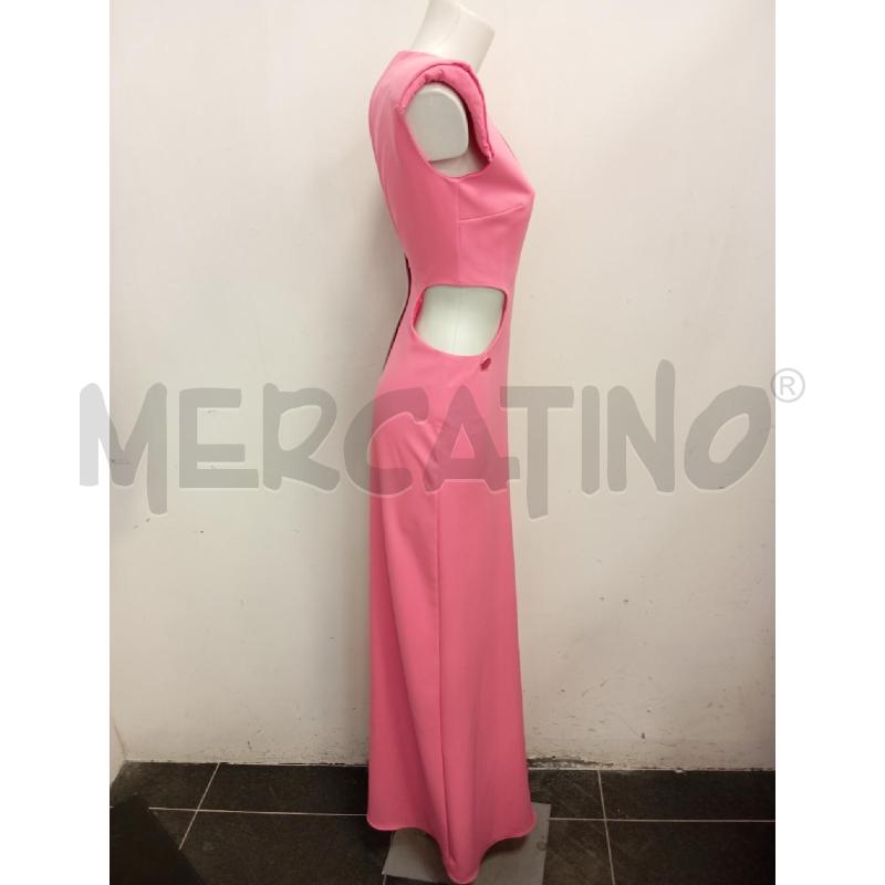 VESTITO D VALERIA MAZZA ROSA CUT OUT | Mercatino dell'Usato Verona fiera 2