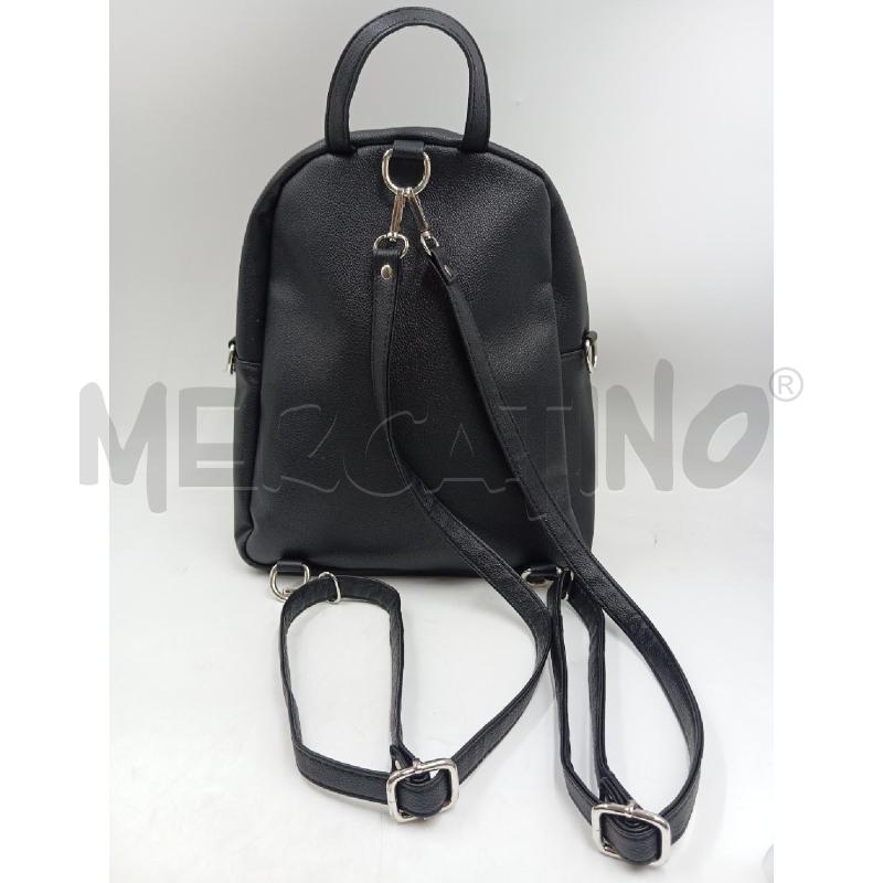 ZAINO D A.G.SPALDING & BROS NERO PELLE | Mercatino dell'Usato Verona fiera 2