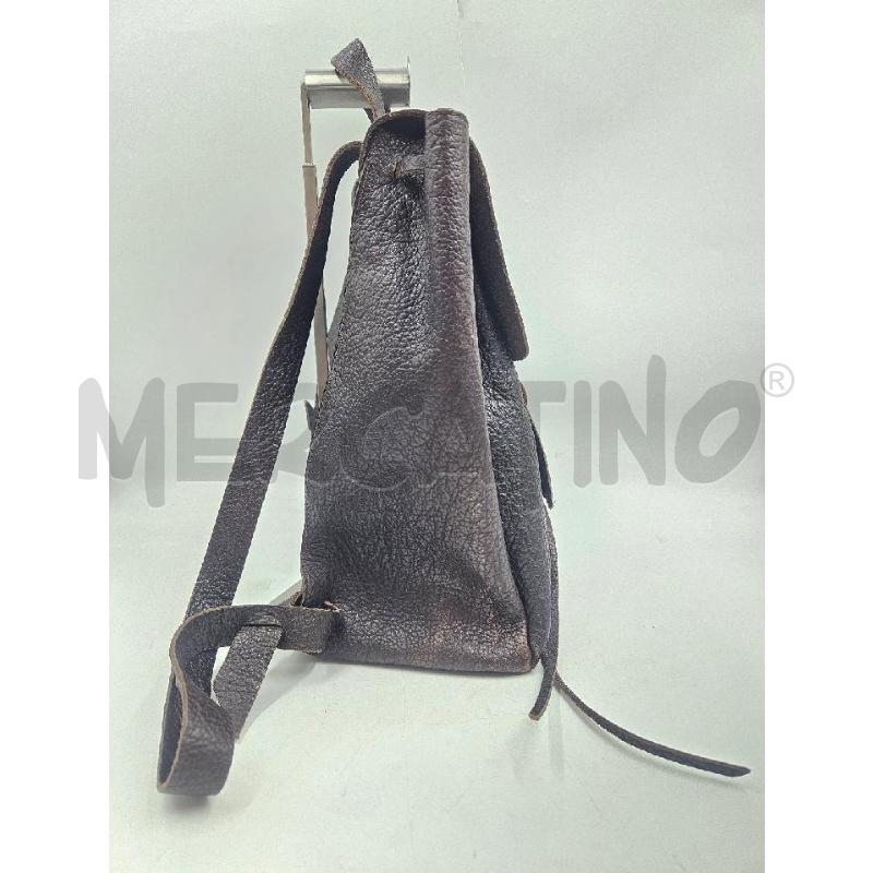 ZAINO D MIU MIU VINTAGE MARRONE IN PELLE  | Mercatino dell'Usato Verona fiera 2