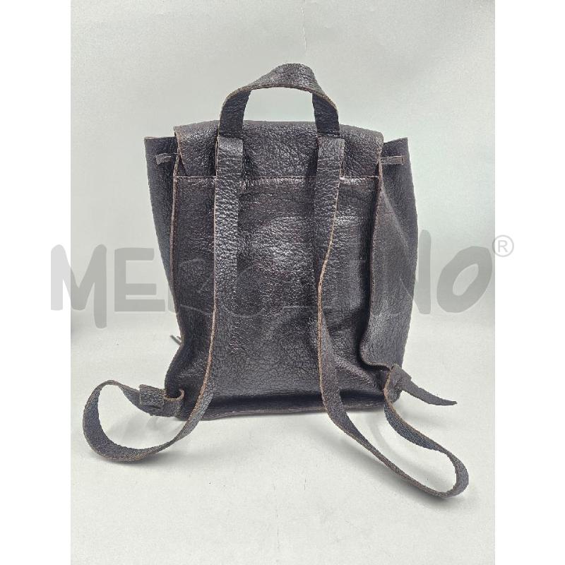 ZAINO D MIU MIU VINTAGE MARRONE IN PELLE  | Mercatino dell'Usato Verona fiera 3