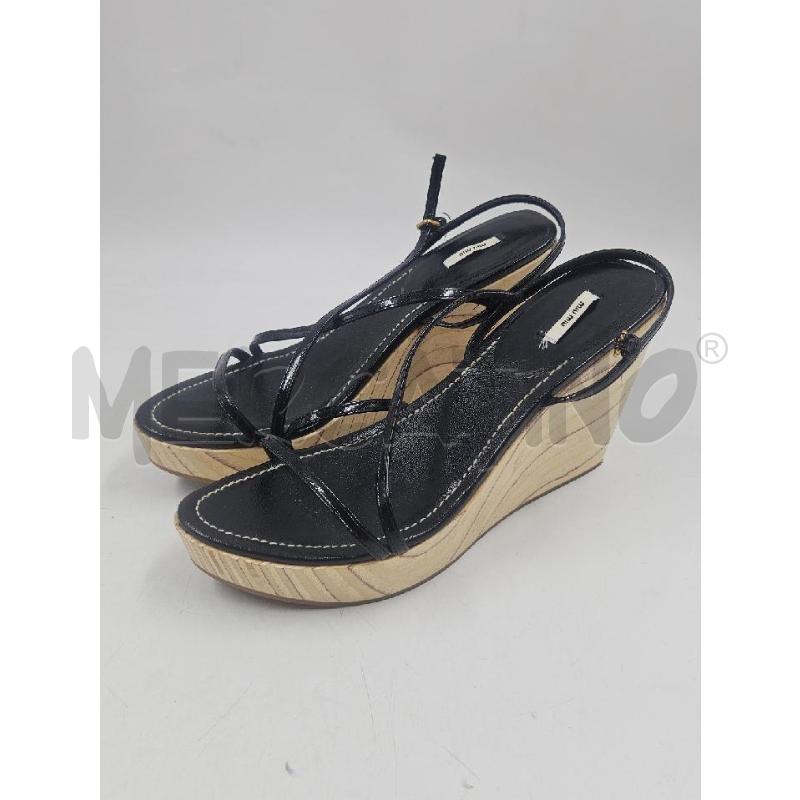 ZEPPA MIU MIU NERE ZEPPA BEIGE  | Mercatino dell'Usato Verona fiera 1