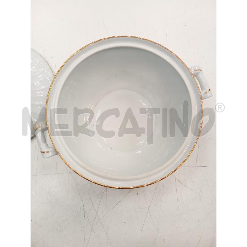 ZUPPIERA LIMOGES VERLAINE BIANCO DORATO  | Mercatino dell'Usato Verona fiera 3