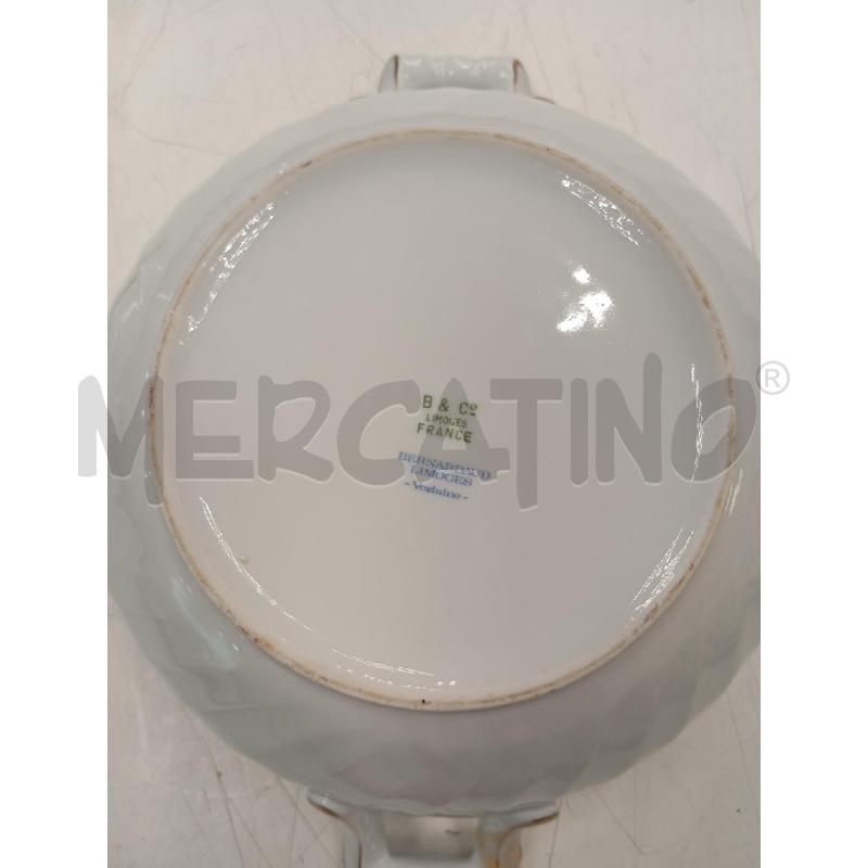 ZUPPIERA LIMOGES VERLAINE BIANCO DORATO  | Mercatino dell'Usato Verona fiera 4