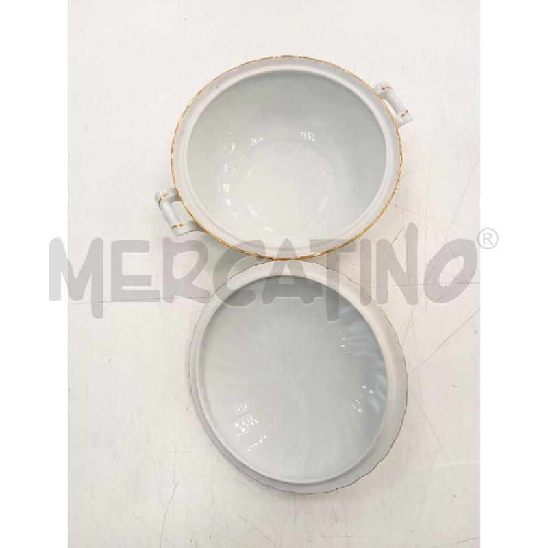 ZUPPIERA LIMOGES VERLAINE BIANCO DORATO PICCOLO | Mercatino dell'Usato Verona fiera 3