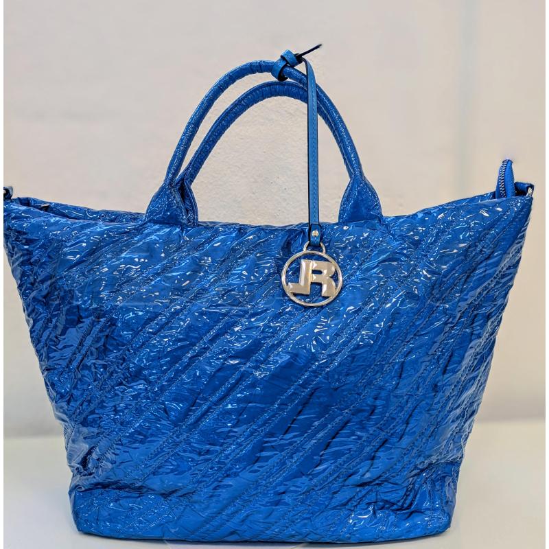BORSA DONNA FIRST LADY  VERNICE BLU  | Mercatino dell'Usato Lugagnano di sona 2