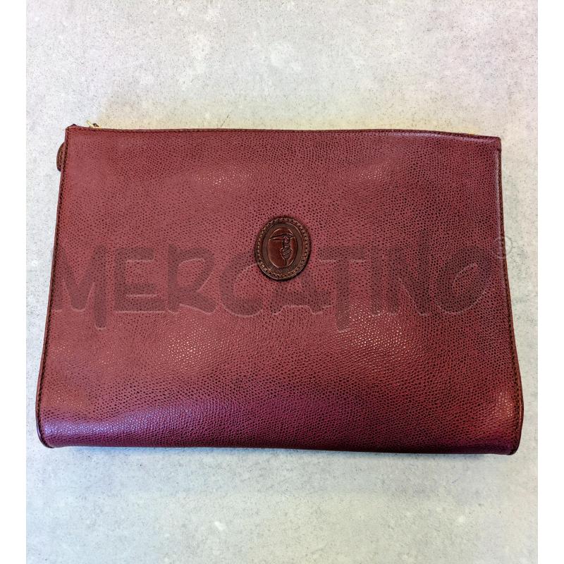 BORSA DONNA TRUSSARDI BORDEAUX | Mercatino dell'Usato Lugagnano di sona 2