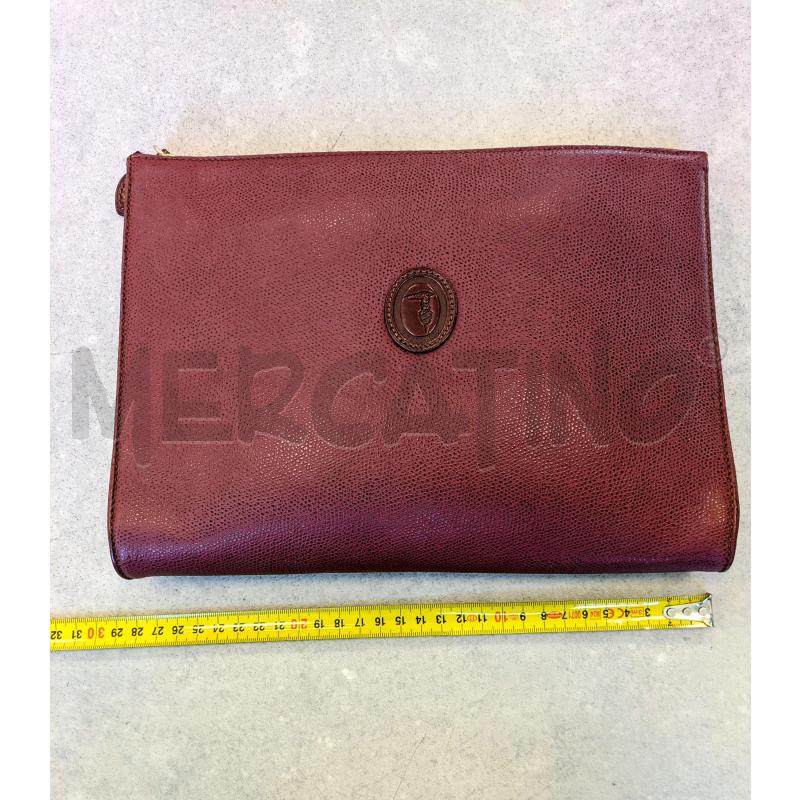BORSA DONNA TRUSSARDI BORDEAUX | Mercatino dell'Usato Lugagnano di sona 3