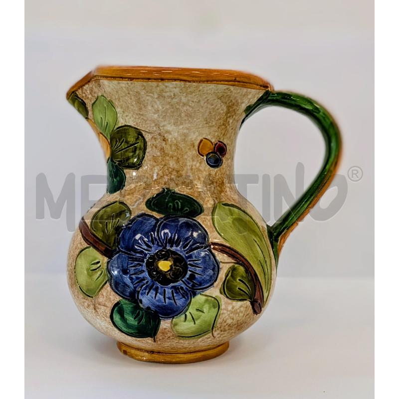 BROCCA IN CERAMICA DERUTA MOTIVO FLOREALE  | Mercatino dell'Usato Lugagnano di sona 1