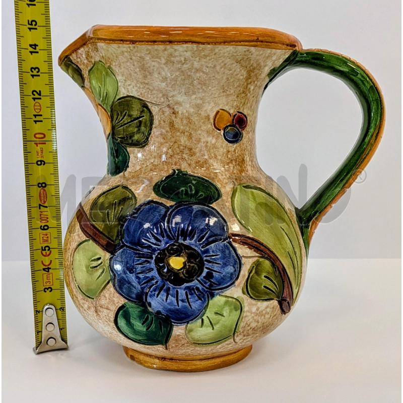 BROCCA IN CERAMICA DERUTA MOTIVO FLOREALE  | Mercatino dell'Usato Lugagnano di sona 2