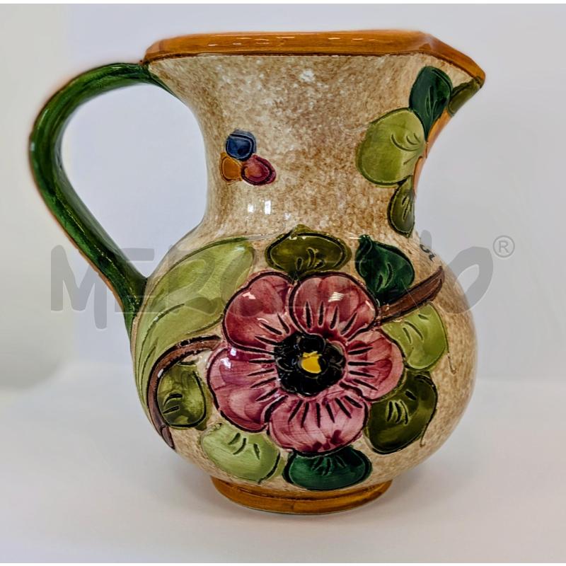 BROCCA IN CERAMICA DERUTA MOTIVO FLOREALE  | Mercatino dell'Usato Lugagnano di sona 3