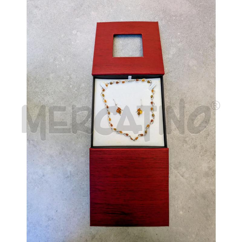 COLLANA *ORECCHINI COLOR AMBRA | Mercatino dell'Usato Lugagnano di sona 2