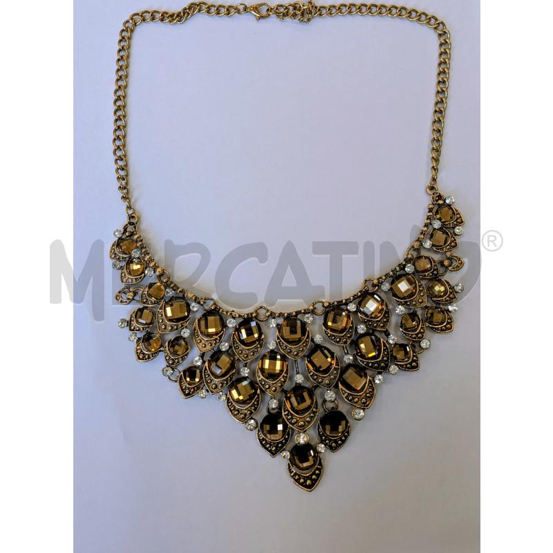COLLANA GIROCOLLO DESIGN BAVAGLINO DECO STRASS | Mercatino dell'Usato Lugagnano di sona 2