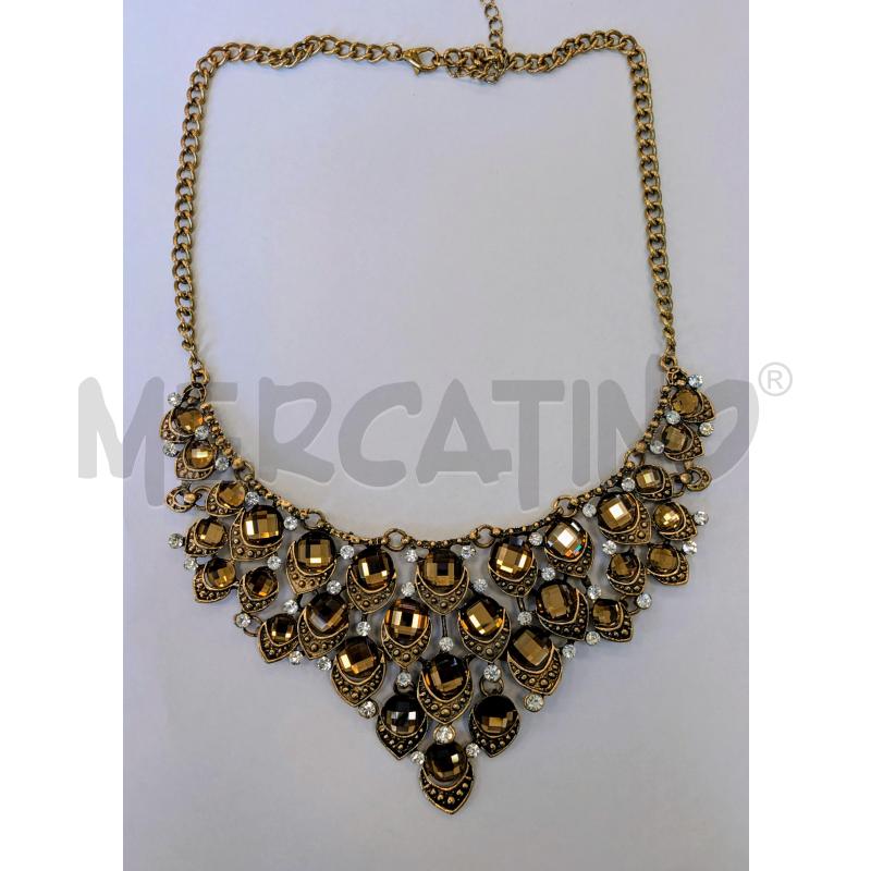 COLLANA GIROCOLLO DESIGN BAVAGLINO DECO STRASS | Mercatino dell'Usato Lugagnano di sona 3
