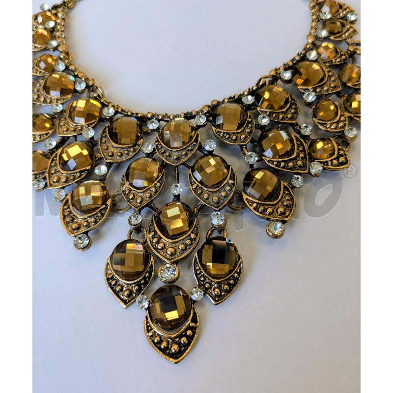 COLLANA GIROCOLLO DESIGN BAVAGLINO DECO STRASS | Mercatino dell'Usato Lugagnano di sona 5