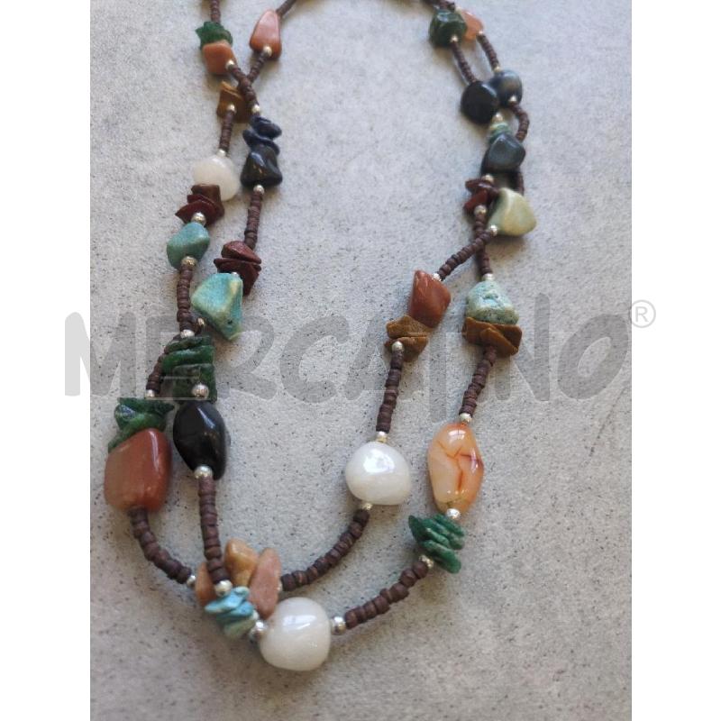 COLLANA PERLINE MULTICOLORE  | Mercatino dell'Usato Lugagnano di sona 4