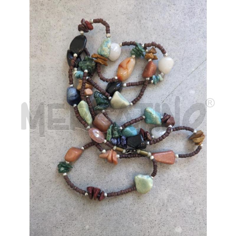COLLANA PERLINE MULTICOLORE  | Mercatino dell'Usato Lugagnano di sona 5