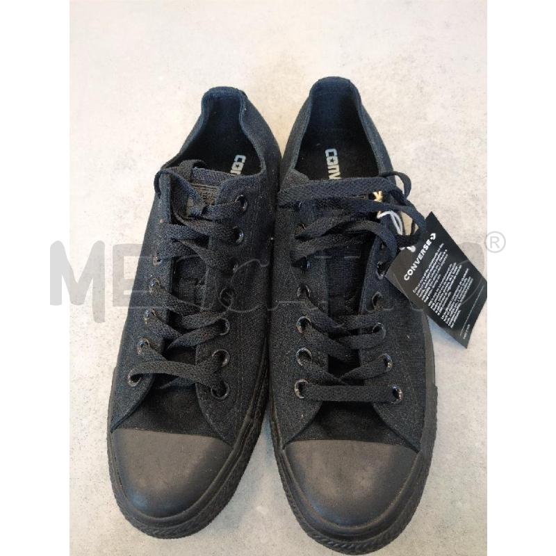  CONVERSE UNISEX NERE  | Mercatino dell'Usato Lugagnano di sona 1