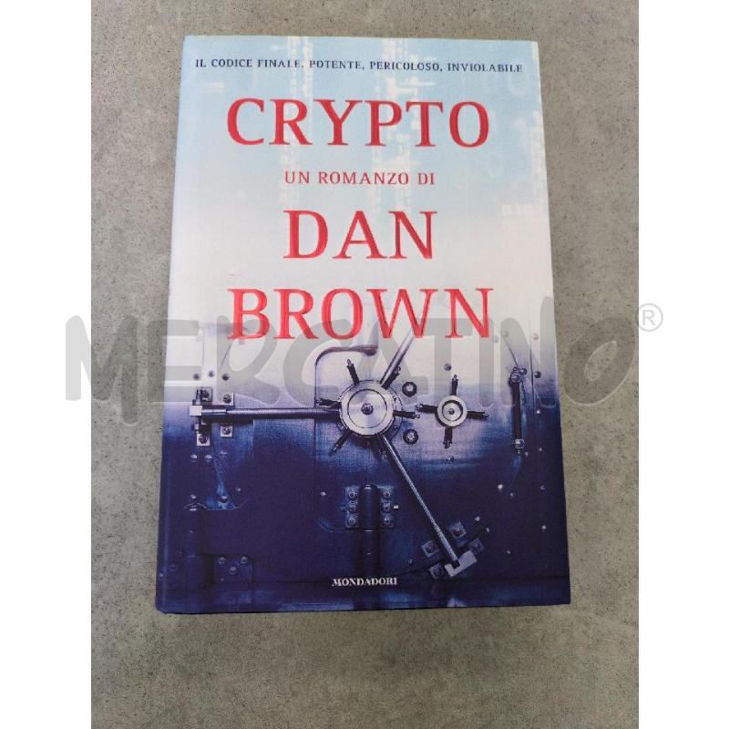 CRYPTO ROMANZO DI DAN BROWN  | Mercatino dell'Usato Lugagnano di sona 1