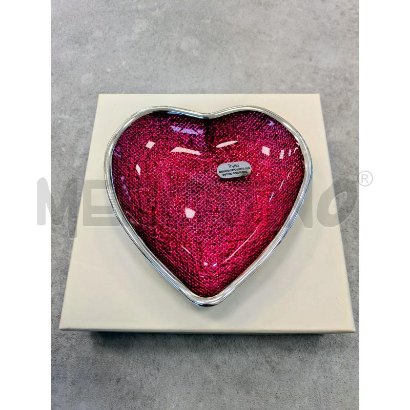   CUORE ROSSO COL ARGENTO | Mercatino dell'Usato Lugagnano di sona 1
