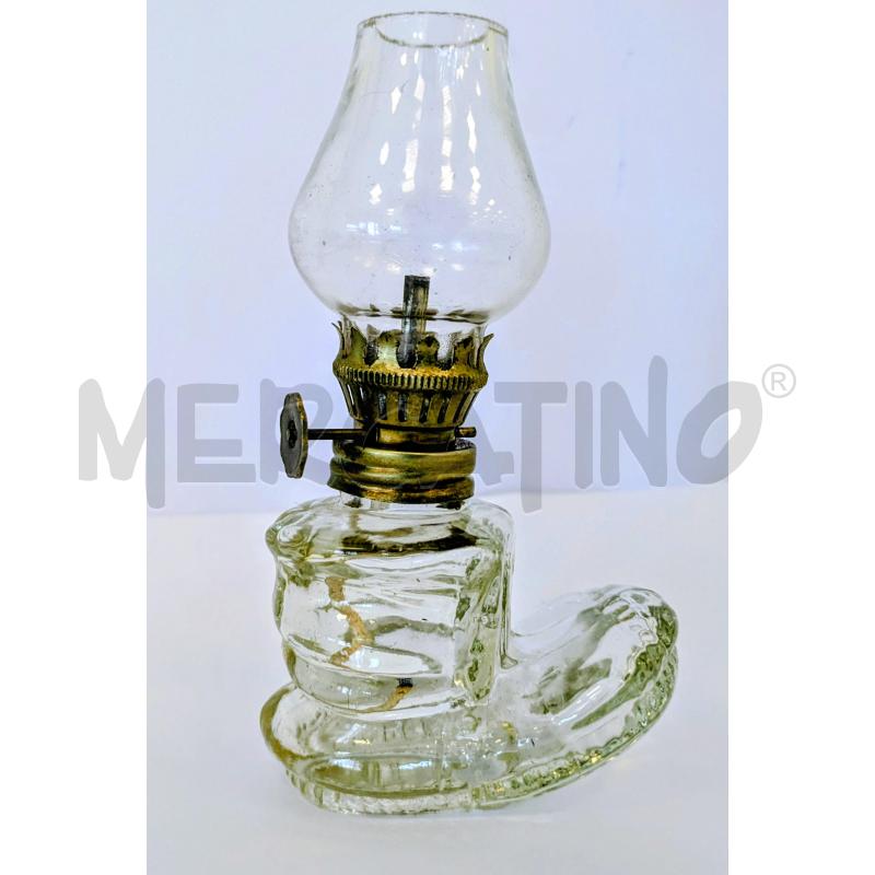 DECORAZIONE LAMPADA A OLIO IN VETRO  | Mercatino dell'Usato Lugagnano di sona 1
