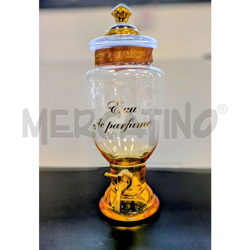 DISPENSER IN VETRO STILE ANFORA EAU DE PARF. | Mercatino dell'Usato Lugagnano di sona 1