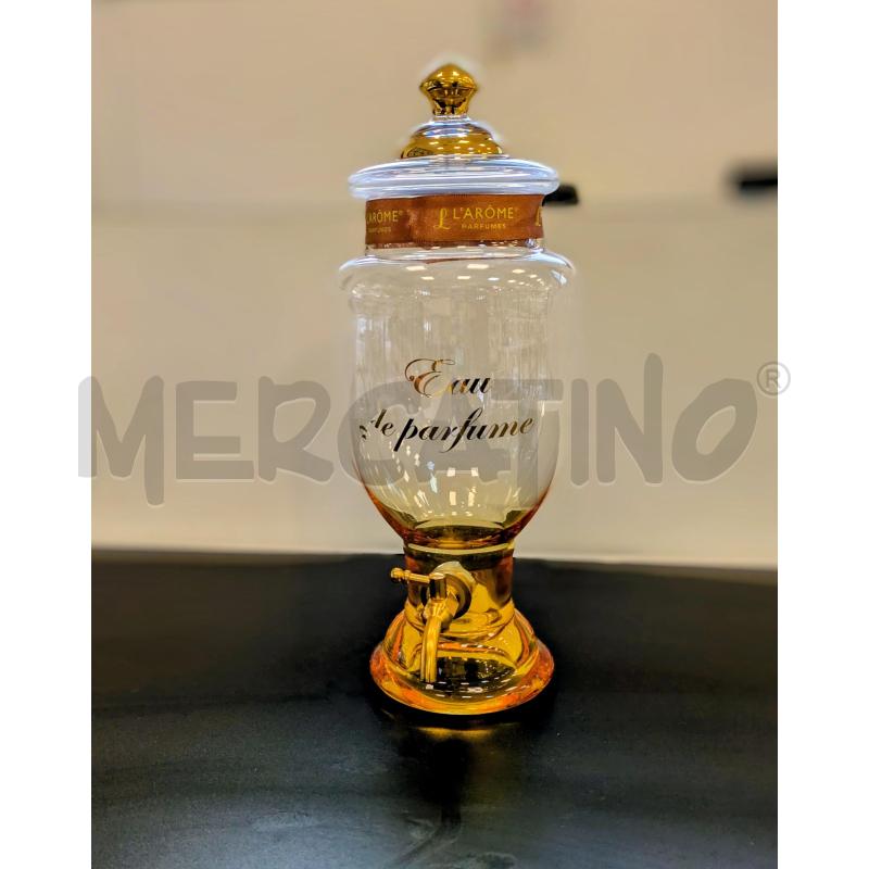 DISPENSER IN VETRO STILE ANFORA EAU DE PARF. | Mercatino dell'Usato Lugagnano di sona 5