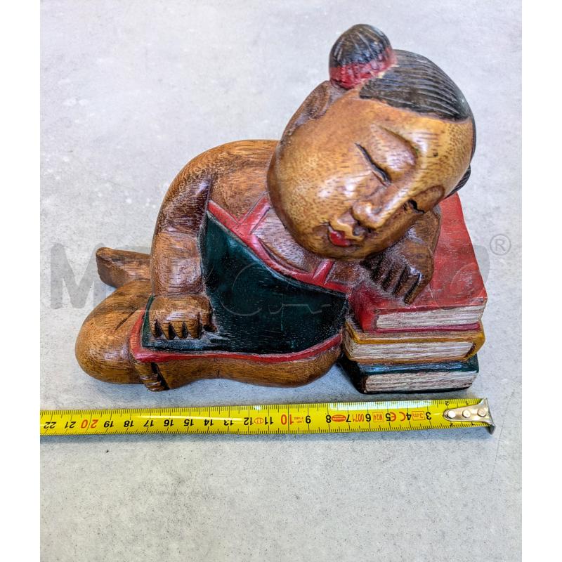 FERMA LIBRI STATUINE IN LEGNO  | Mercatino dell'Usato Lugagnano di sona 4