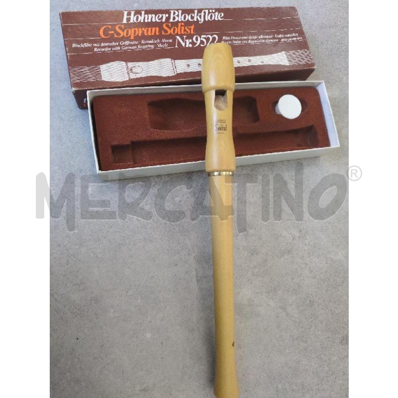 FLAUTO HOHNER BLOCKFLOTE NR 9522 | Mercatino dell'Usato Lugagnano di sona 1