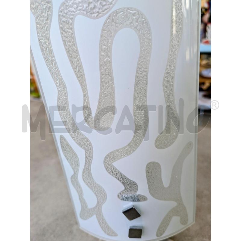 LAMPADA DA TAVOLO DIFFUSORE IN VETRO DECORATO | Mercatino dell'Usato Lugagnano di sona 4