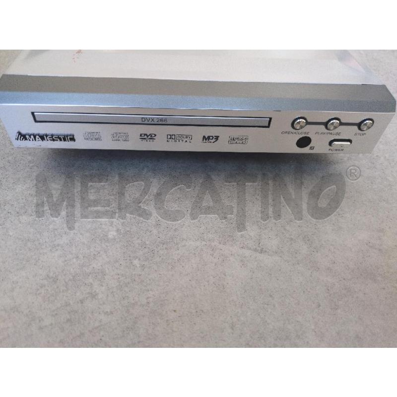 LETTORE DVD MAJESTUC DVX266 | Mercatino dell'Usato Lugagnano di sona 2