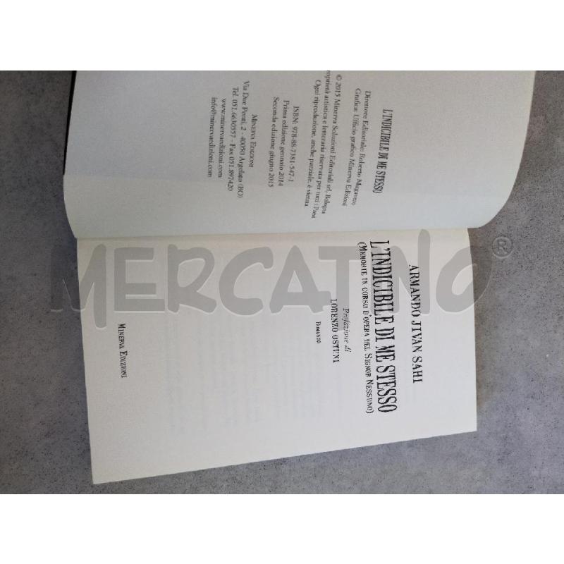 L'INDICIBILE DI ME STESSO  | Mercatino dell'Usato Lugagnano di sona 3