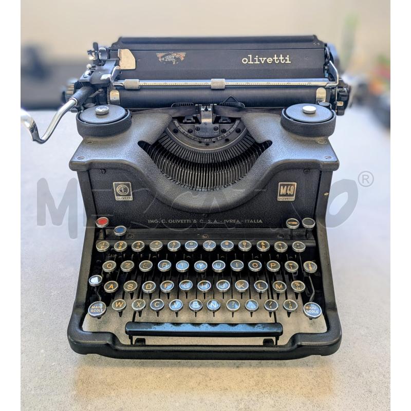 MACCHINA SCRIVERE OLIVETTI M40 | Mercatino dell'Usato Lugagnano di sona 1