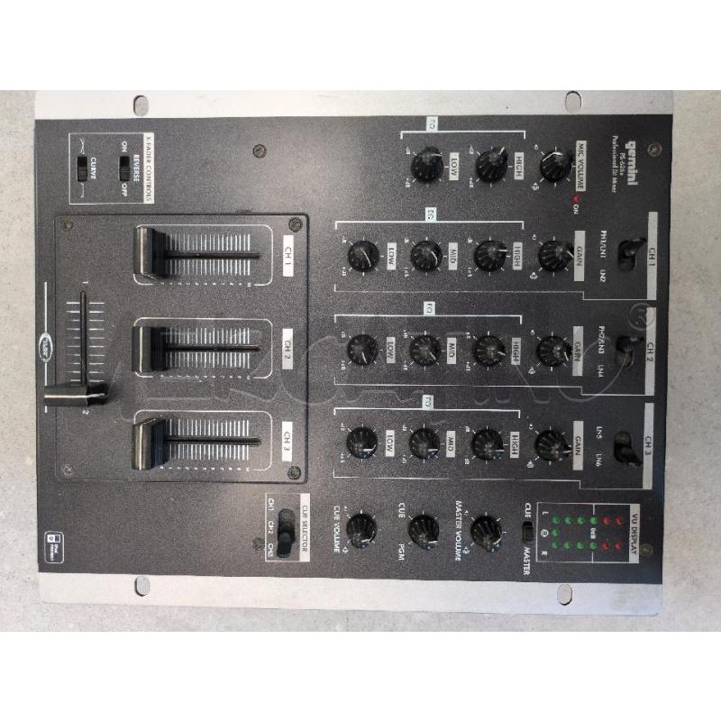 MIXER GEMINI PS+626X 3 CANALI  | Mercatino dell'Usato Lugagnano di sona 4