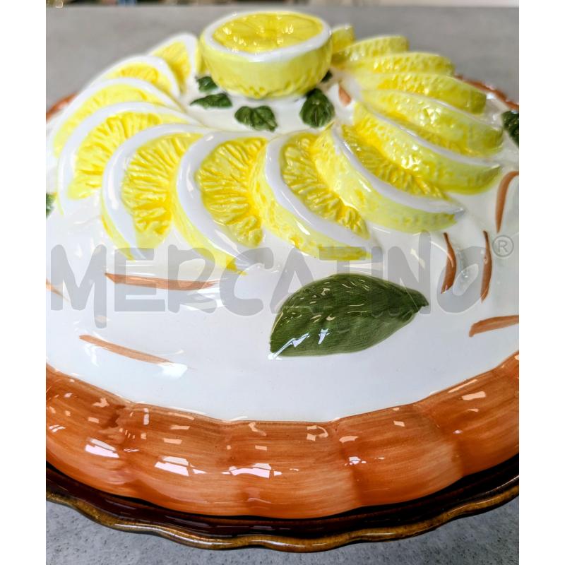 PIATTOIN CERAMICA COPERCHIO LEMON  | Mercatino dell'Usato Lugagnano di sona 5