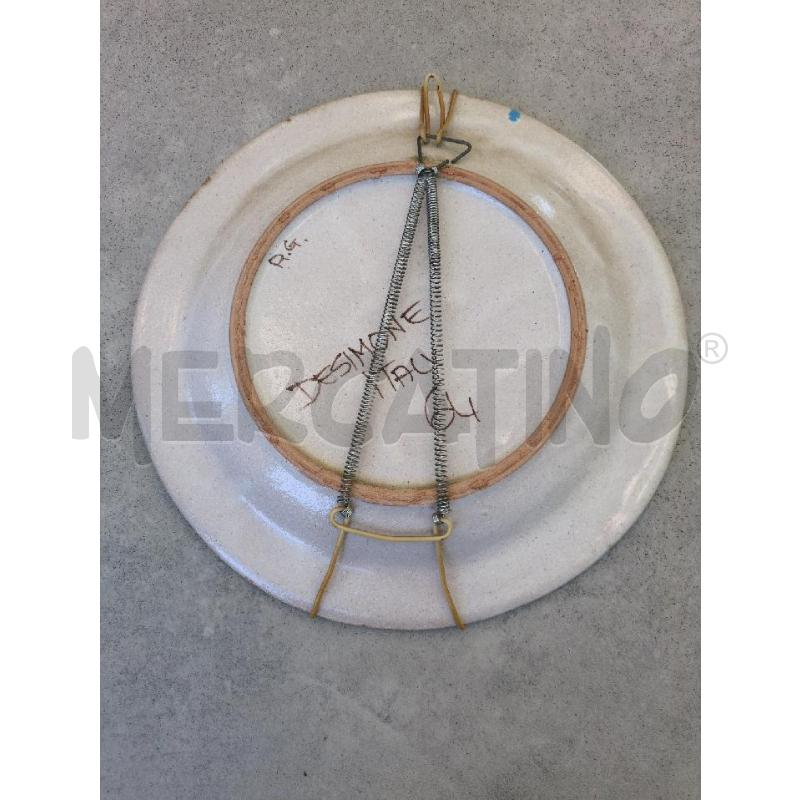 PIATTO DECORATIVO DESIMONE SCENA RACCOLTA DELLE ARANCE  | Mercatino dell'Usato Lugagnano di sona 2
