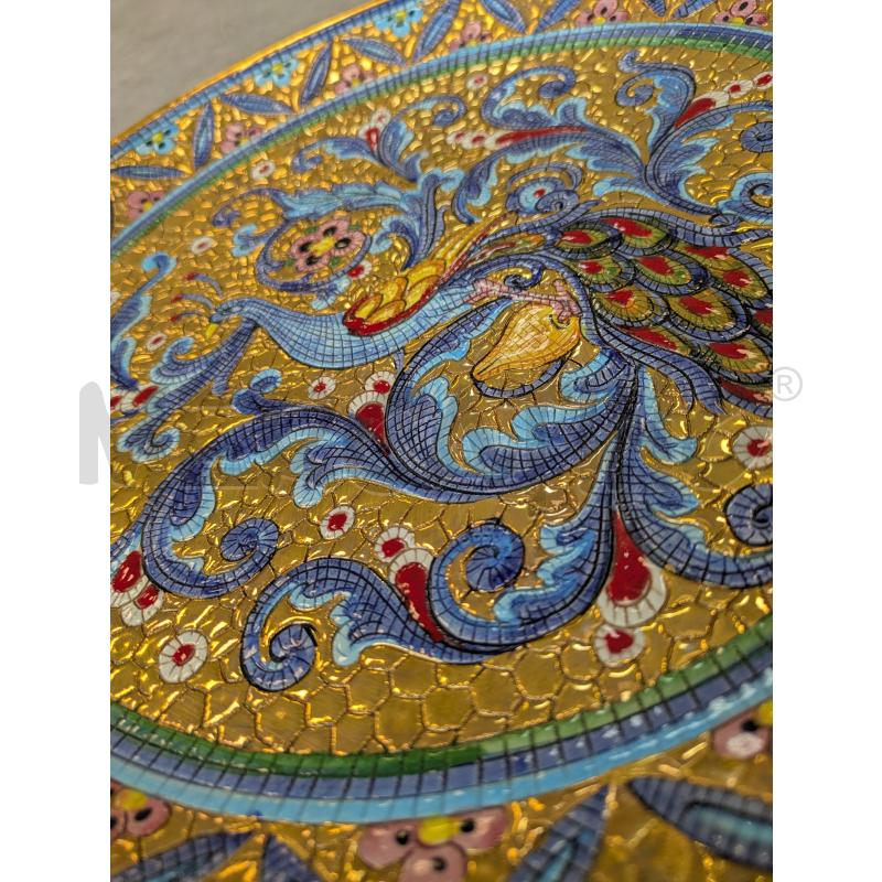 PIATTO MULTICOLORE DESIGN MOSAICO | Mercatino dell'Usato Lugagnano di sona 2