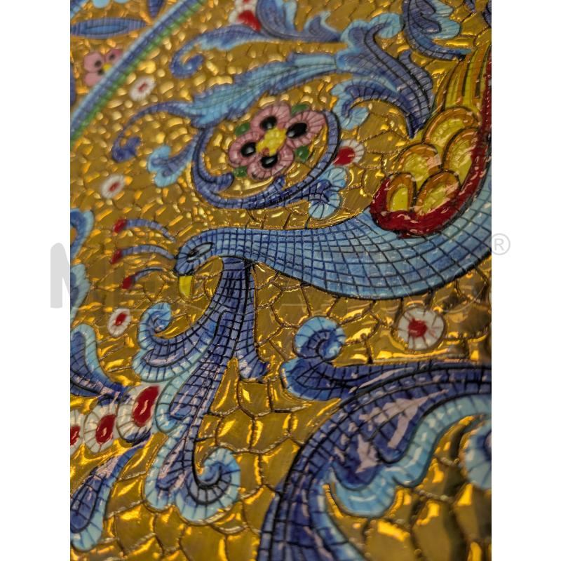 PIATTO MULTICOLORE DESIGN MOSAICO | Mercatino dell'Usato Lugagnano di sona 3