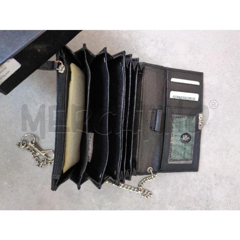 PORTA FOGLIO EUROROUTIER NERO PELLE  | Mercatino dell'Usato Lugagnano di sona 3