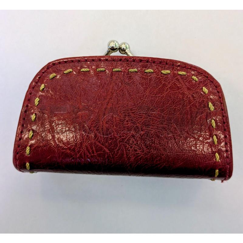 PORTA MONETE IN PELLE ROSSO | Mercatino dell'Usato Lugagnano di sona 3