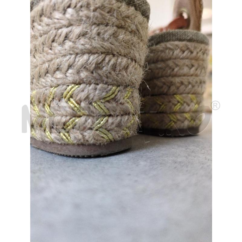 SANDALI DONNA WRANGLER  TESSUTO BEIGE  | Mercatino dell'Usato Lugagnano di sona 5