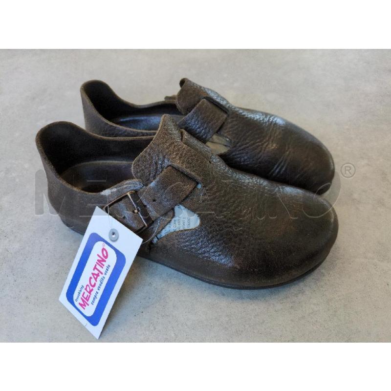 SCARPE DONNA BIRKENSTOCK PELLE MARRONE  | Mercatino dell'Usato Lugagnano di sona 2