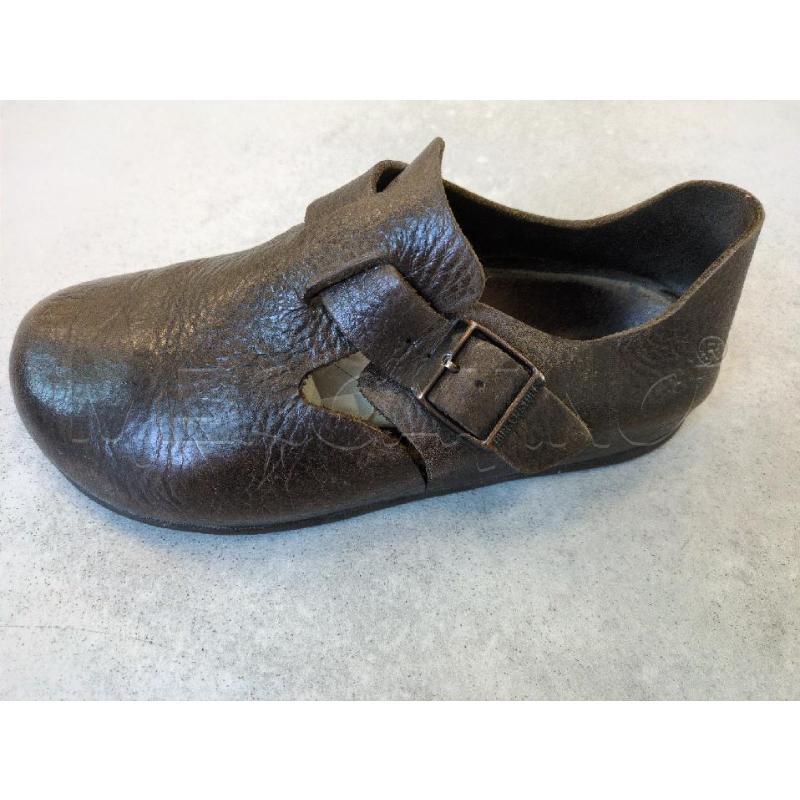SCARPE DONNA BIRKENSTOCK PELLE MARRONE  | Mercatino dell'Usato Lugagnano di sona 3