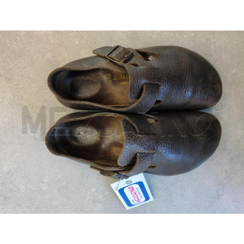 SCARPE DONNA BIRKENSTOCK PELLE MARRONE  | Mercatino dell'Usato Lugagnano di sona 5