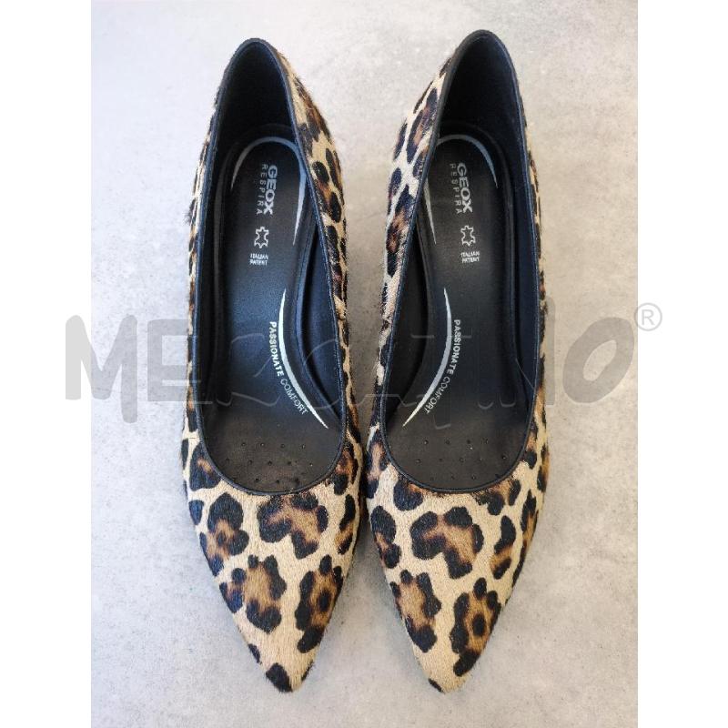 SCARPE DONNA GEOX STAMPA ANIMALIER | Mercatino dell'Usato Lugagnano di sona 1