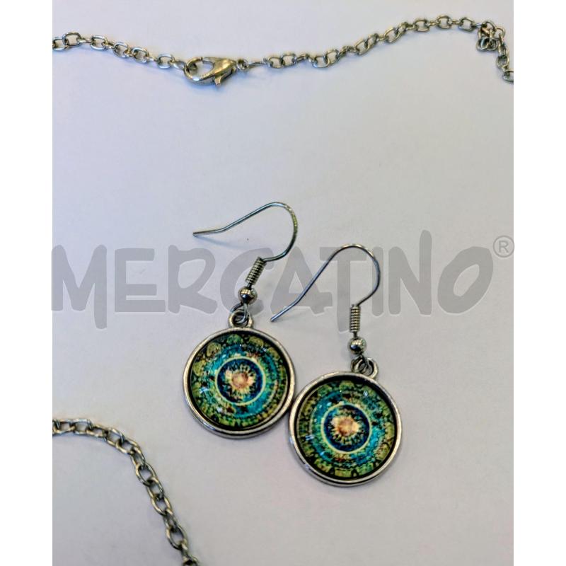 SET COLLANA BRACCIALE ORECCHINI MANDALA | Mercatino dell'Usato Lugagnano di sona 2