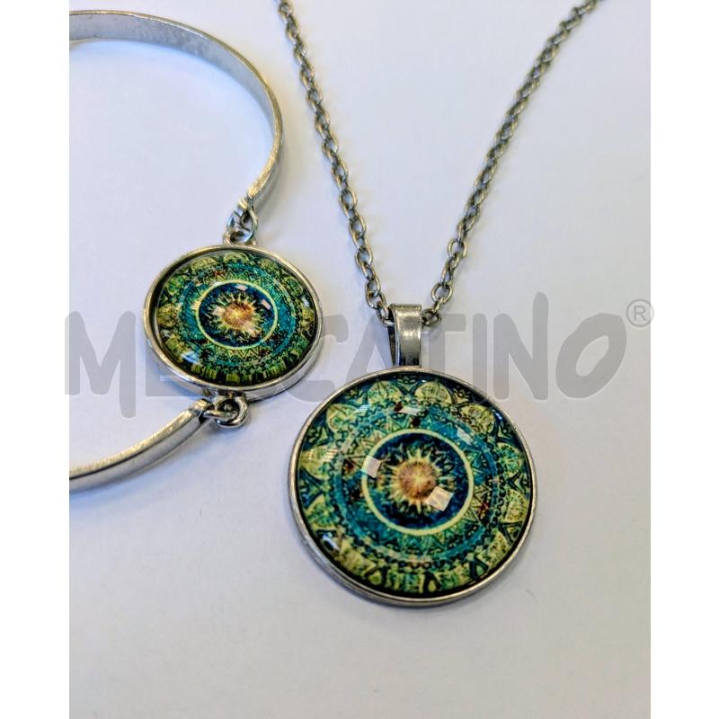 SET COLLANA BRACCIALE ORECCHINI MANDALA | Mercatino dell'Usato Lugagnano di sona 3