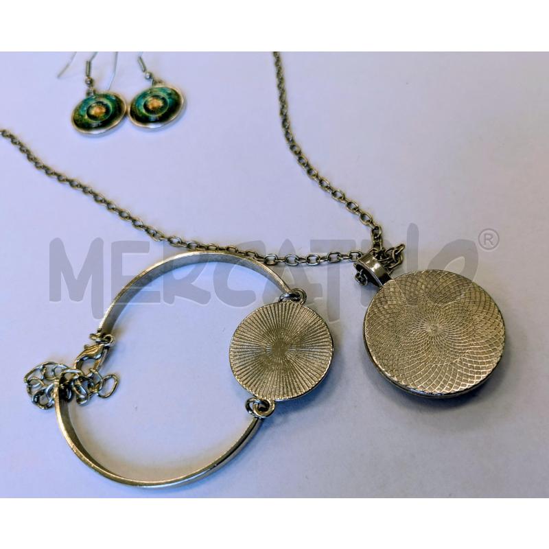 SET COLLANA BRACCIALE ORECCHINI MANDALA | Mercatino dell'Usato Lugagnano di sona 4