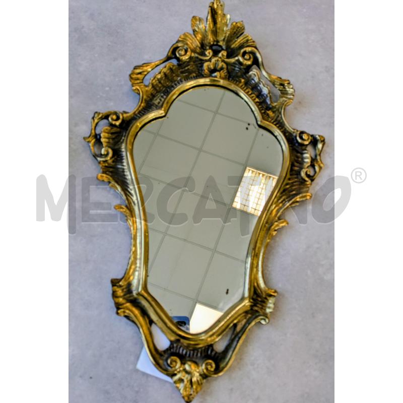 SPECCHIO VINTG. CORNICE DORATA  | Mercatino dell'Usato Lugagnano di sona 1