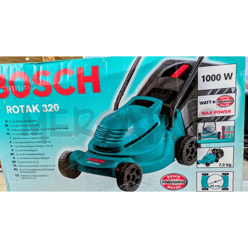 TAGLIA ERBA ELETTRICO BOSCH ROTAK 320 | Mercatino dell'Usato Lugagnano di sona 1