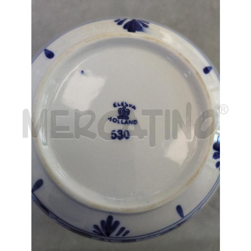 VASETTO IN CERAMICA BLU HOLLAND  | Mercatino dell'Usato Lugagnano di sona 3